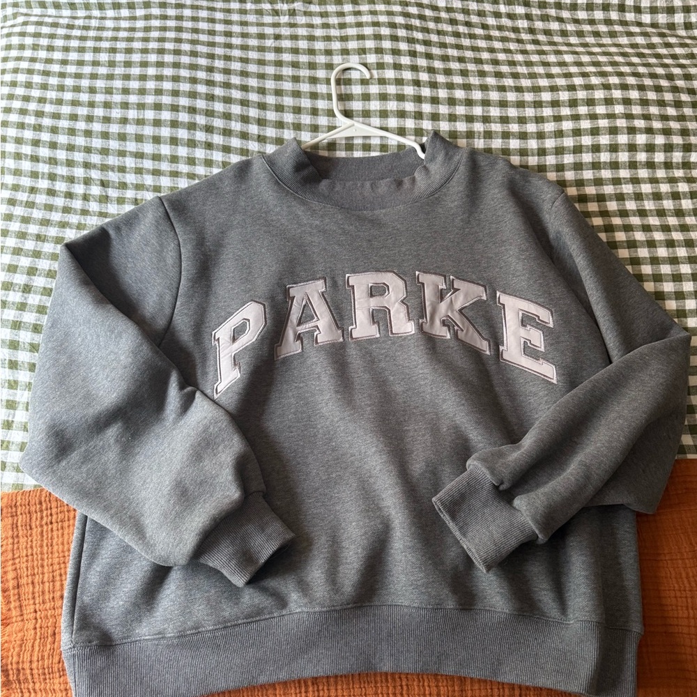 Parke Gray Women's Mock Neck